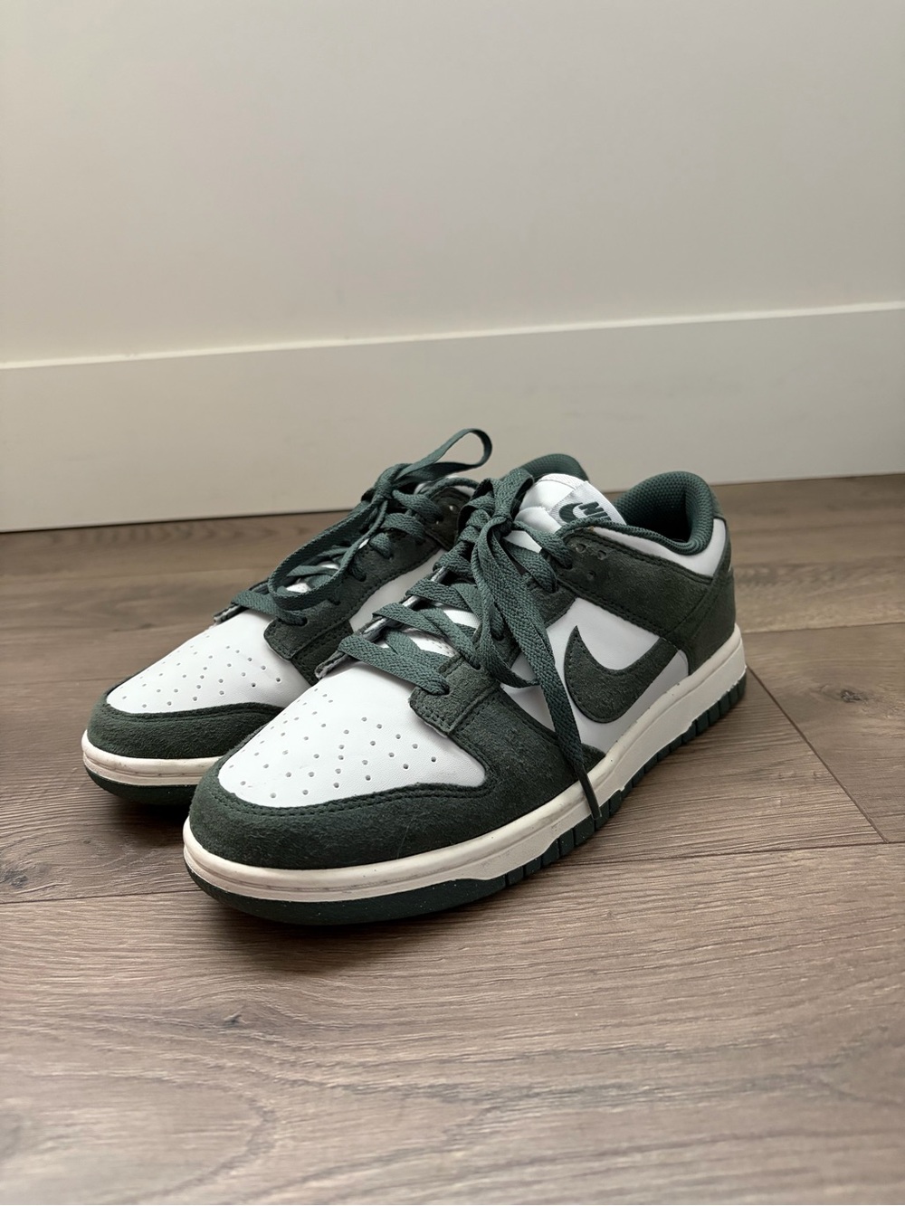 Nike dunk low women’s shoes - vintage green